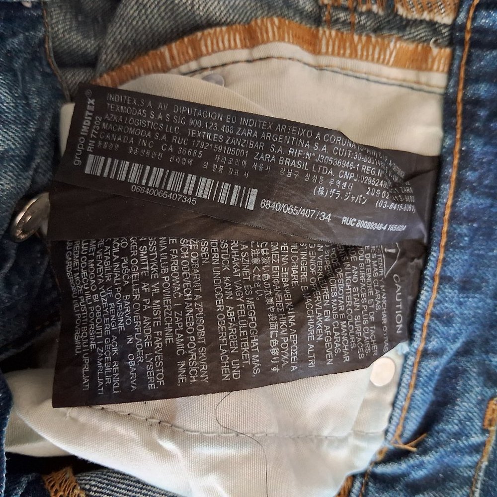 ZARA Vintage The 90's Full Length Jeans 2 - Picture 13 of 14